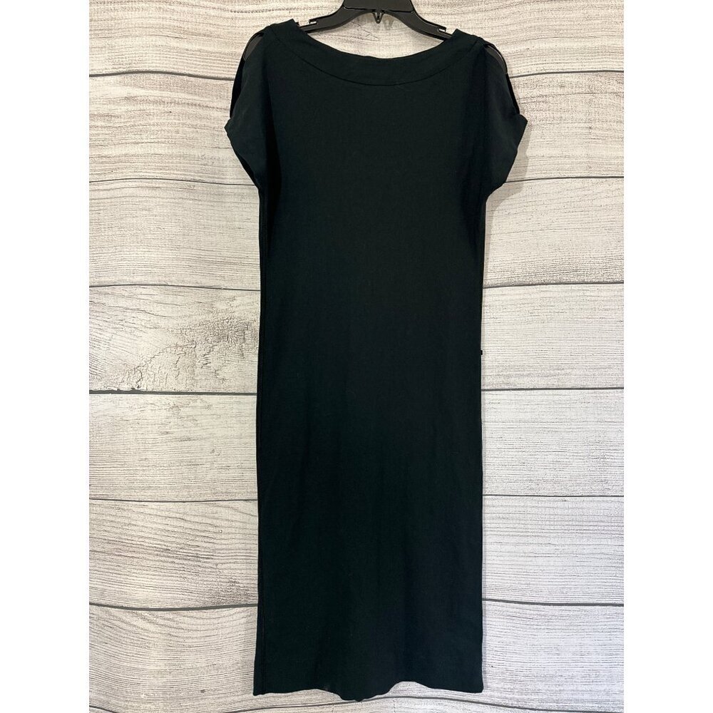 Humanoid Long Open Shoulder Dress With Cap Sleeves Size XS